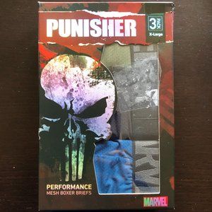 Marvel Punisher Mesh Boxer Briefs 3-Pack XL 40-42